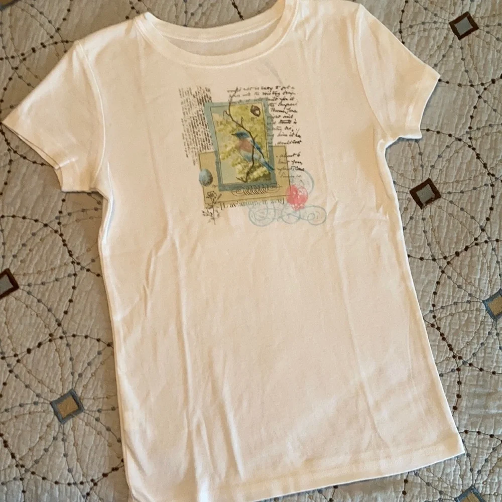 Cotton Bird Graphic Tee - Picture 2 of 5